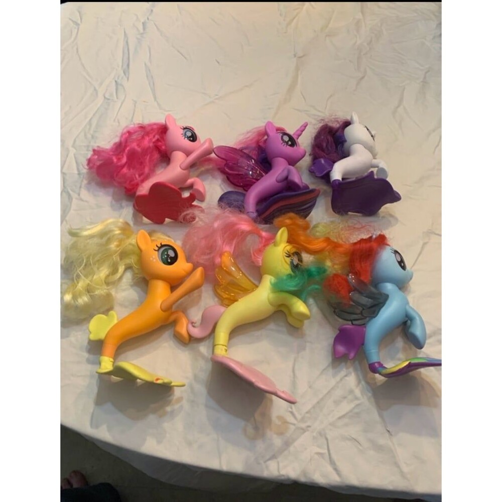 My Little Pony Seapony figures Set of 6